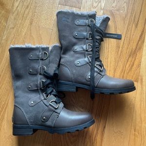 Sorel Emelie Lace Up Boots